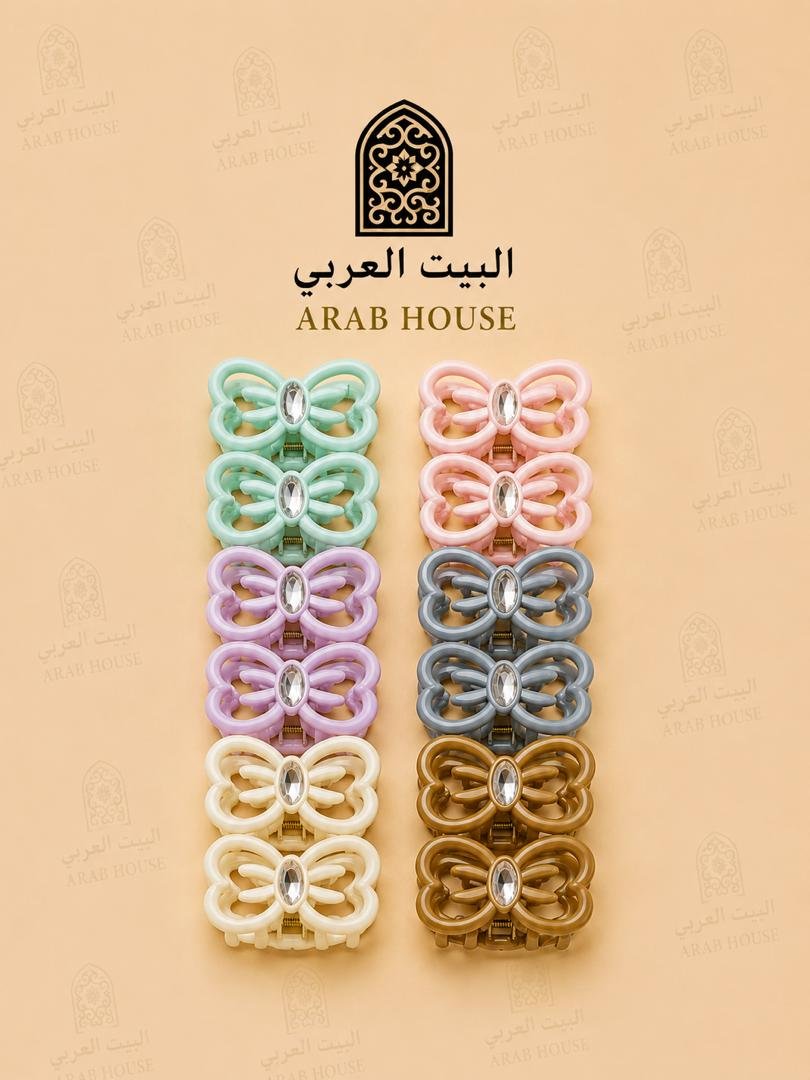 مشبك شعر نسائي أكسسوارات شعر أنيقة وثبات قوي بألوان متنوعة