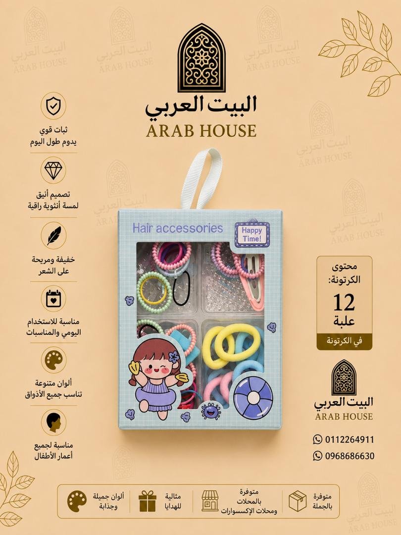 مطاطات ولقاطات شعر أطفال