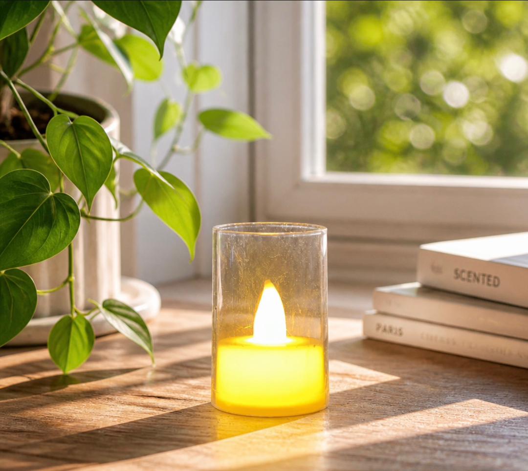 شمعة ليد حجم صغير جدا 