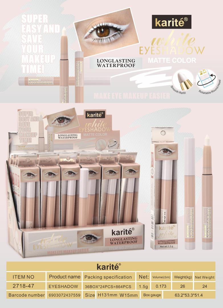 قلم تحديد عيون أو آيلاينر (Eyeliner) من ماركة كاريت (Karité)
