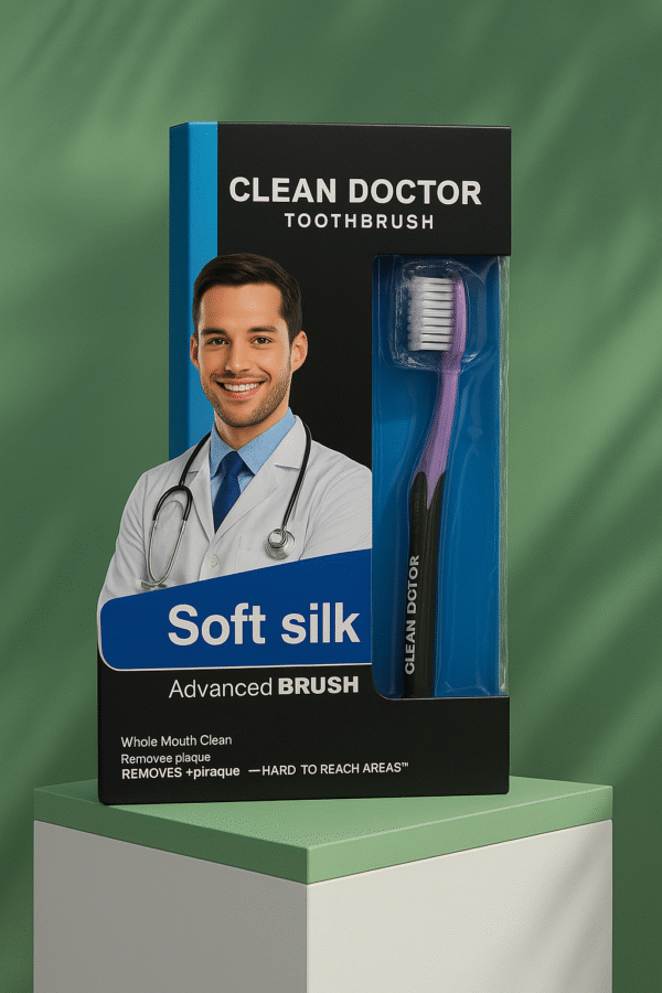 فراشي اسنان بالفحم من clean doctor