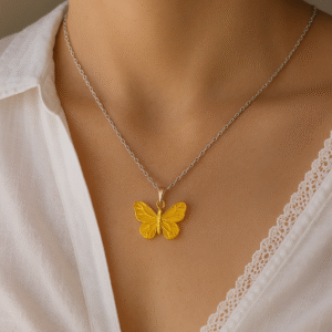 طوق فراشة مفرد