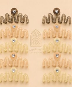 مشبك شعر نسائي أكسسوارات شعر أنيقة وثبات قوي بألوان متنوعة