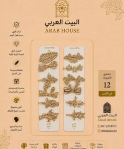 مشبك شعر نسائي أكسسوارات شعر أنيقة وثبات قوي بألوان متنوعة